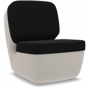 Magis - Nimrod Sessel Weiß/Schwarz