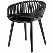 Magis - Cyborg Club Sessel Schwarz/Rücken Schwarz