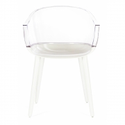Magis - Cyborg Sessel Weiß/Trasparent