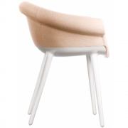 Magis - Cyborg Lord Sessel Weiß/Beige (Divina MD 203)