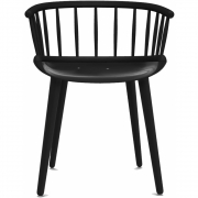 Magis - Cyborg Stick Sessel Schwarz/Schwarz