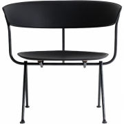 Magis - Officina Sessel Gepolstert Grau Anthrazit/ Schwarz