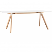 Magis - The Wild Bunch Butch Tisch 180x90 cm Natürlich/ Weiß