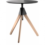 Magis - The Wild Bunch Topsy Beistelltisch Natur Schwarz/ Schwarz
