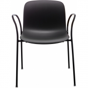 Magis - Troy Stapelstuhl mit Armlehnen 4 Beine 