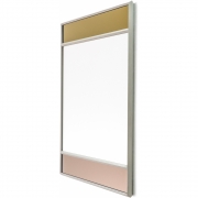 Magis - Vitrail Wandspiegel Quadratisch Hellgrün