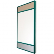 Magis - Vitrail Wandspiegel Quadratisch Grün