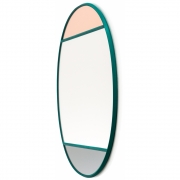 Magis - Vitrail Wandspiegel Oval Grün