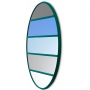 Magis - Vitrail Wandspiegel Rund Grün