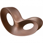 Magis - Voido Schaukelstuhl Outdoor Rostbraun