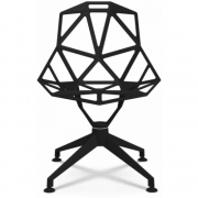 Magis - Chair One 4Star Drehstuhl Schwarz