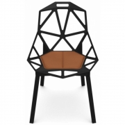 Magis - Cuscini Chair One Sitzkissen Leder Natur