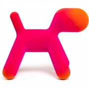 Magis - Puppy Hocker Medium/Velvet Fuchsia/Orange