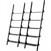 Magis - Tyke Ablage für Tyke Regal Schwarz/45 x 22 cm gerade