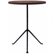 Magis - Officina Tisch niedrig Nussbaum-Schwarz