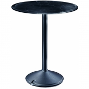 Magis - Brut Tisch Bistro Ø60 Marquinia Schwarz / Schwarz