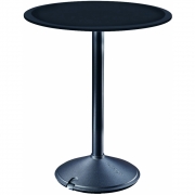 Magis - Brut Tisch Bistro Ø60 Hpl Schwarz / Schwarz