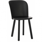 Magis - Alpina Stuhl (2-er Set) Schwarz / Schwarz