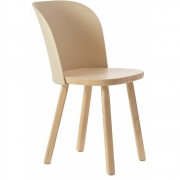 Magis - Alpina Stuhl (2-er Set) Natur / Beige