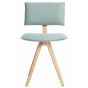 Magis - Trave Polsterstuhl Esche natur Kvadrat Reflect | 924