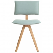 Magis - Trave Polsterstuhl Eiche natur Kvadrat Reflect | 924