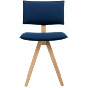 Magis - Trave Polsterstuhl Eiche natur Fidivi Torino | 9616