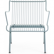 Magis - South Stuhl niedrig Himmelblau