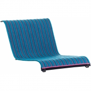 Magis - South Sitzmatte für Stuhl niedrig Blau