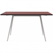 Magis - Baguette Tisch 130x65 cm Weiß | Fenix bordeaux
