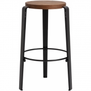 TIPTOE - Mi Lou Barhocker Eiche gefärbt 