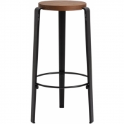 TIPTOE - Big Lou Bar Hocker Eiche gefärbt 