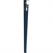 TIPTOE - Bein 75 cm für Tisch und Schreibtisch Midnight Blue