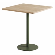 TIPTOE - Moka Bistrotisch Eiche massiv quadratisch 