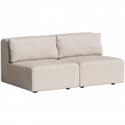 TIPTOE - Bridge Sofa 2-Sitzer mit Rückenkissen 