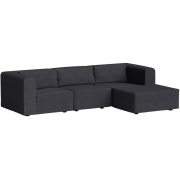 TIPTOE - Bridge Ecksofa 3-4-Sitzer mit Ottomane 