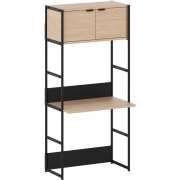 TIPTOE - Unit Schreibtischregal mit Türen 