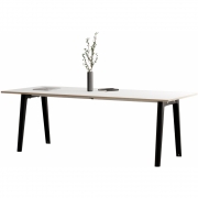 TIPTOE - New Modern Tisch Multiplex weiß 