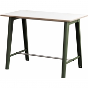 TIPTOE - New Modern Hoher Tisch Multiplex weiß 