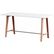 TIPTOE - New Modern Hoher Tisch recycelter Kunststoff 