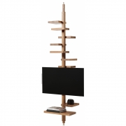 mogg - Adelaide Regal Holz mit TV-Halterung 236 - 260 cm