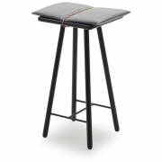 Skagerak - Georg Barhocker 67 cm Schwarz/Hellgrau