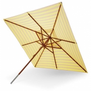 Skagerak - Messina Schirm Quadratisch 300cm / Zitrone