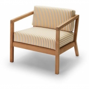 Skagerak - Virkelyst Stuhl Gelbe Streifen