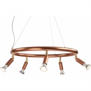 Örsjö - Star 5 Deckenleuchte Raues Kupfer