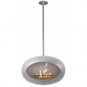 Le Feu - Dome Sky Bioethanol-Kamin Nickel 