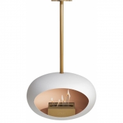 Le Feu - Dome Sky Bioethanol-Kamin Roségold Edition 