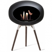Le Feu - Dome Ground Low Bioethanol-Kamin Schwarz 