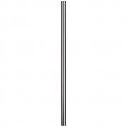 Le Feu - Pole für Dome Ground Steel Stahl poliert | Ø25 mm | 80 cm