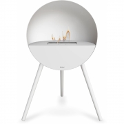 Le Feu - Eye Bioethanol-Kamin Weiß Weiß | Weiß | Eiche weiß