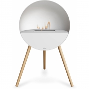 Le Feu - Eye Bioethanol-Kamin Weiß Weiß | Weiß | Eiche geseift